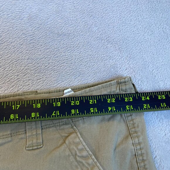 Wrangler Mens Khaki Cargo Shorts Size 48 Cotton Blend Durable - Picture 6 of 13